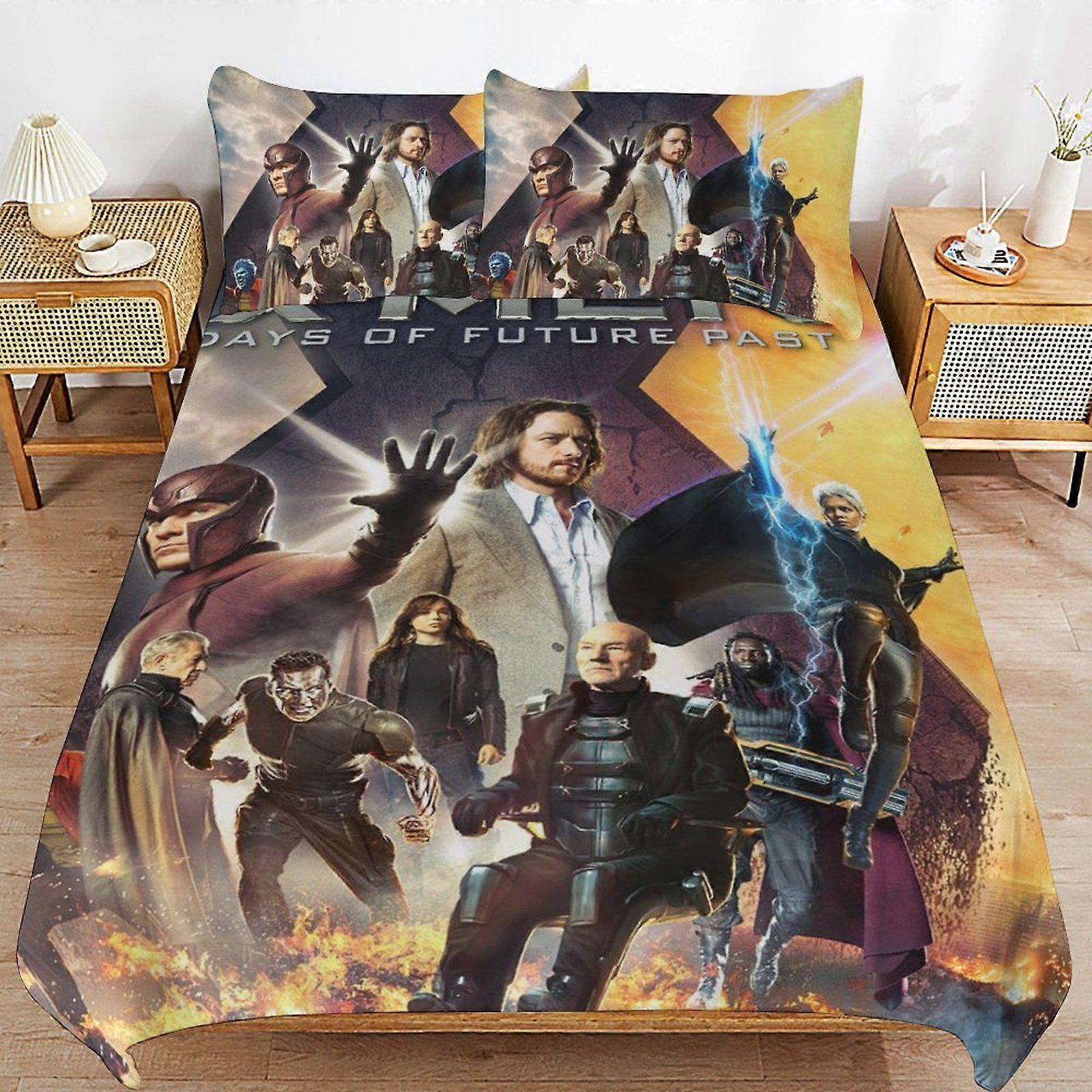 160XB X-Men Light Feel Soft Touch Consistent Fabric Smooth Sleep Layer Duvet Cover Sets Comfort Kit KL160