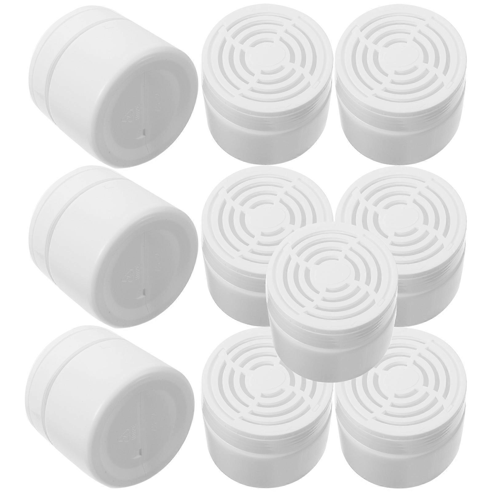 Refillable Bathroom Deodorant Box for Odor Removal White 20Pcs