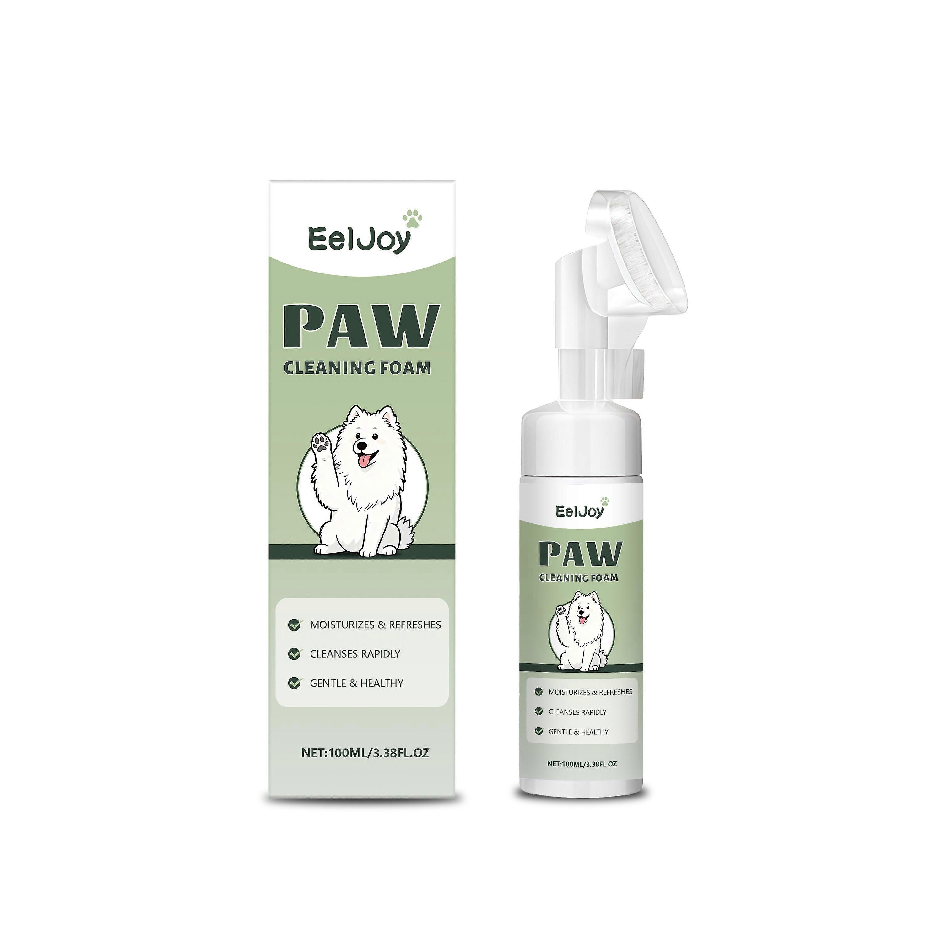EelJoy Pet Paw Cleaner Has Fine Foam, Is Easy To Rinse Off, Refreshing And Clean, And Is Suitable For Daily Care Of Odors And Dirt