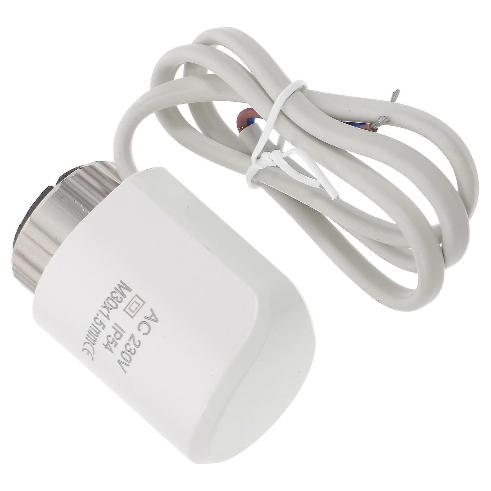 Electric Heating Actuator for Underfloor Heating Actuator Valve with Temperature Control Valve Head