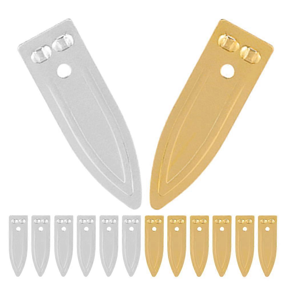 Copper Zinc Electrode Strips for Science Experiments with Assorted Colors 50pcs Includes Copper and