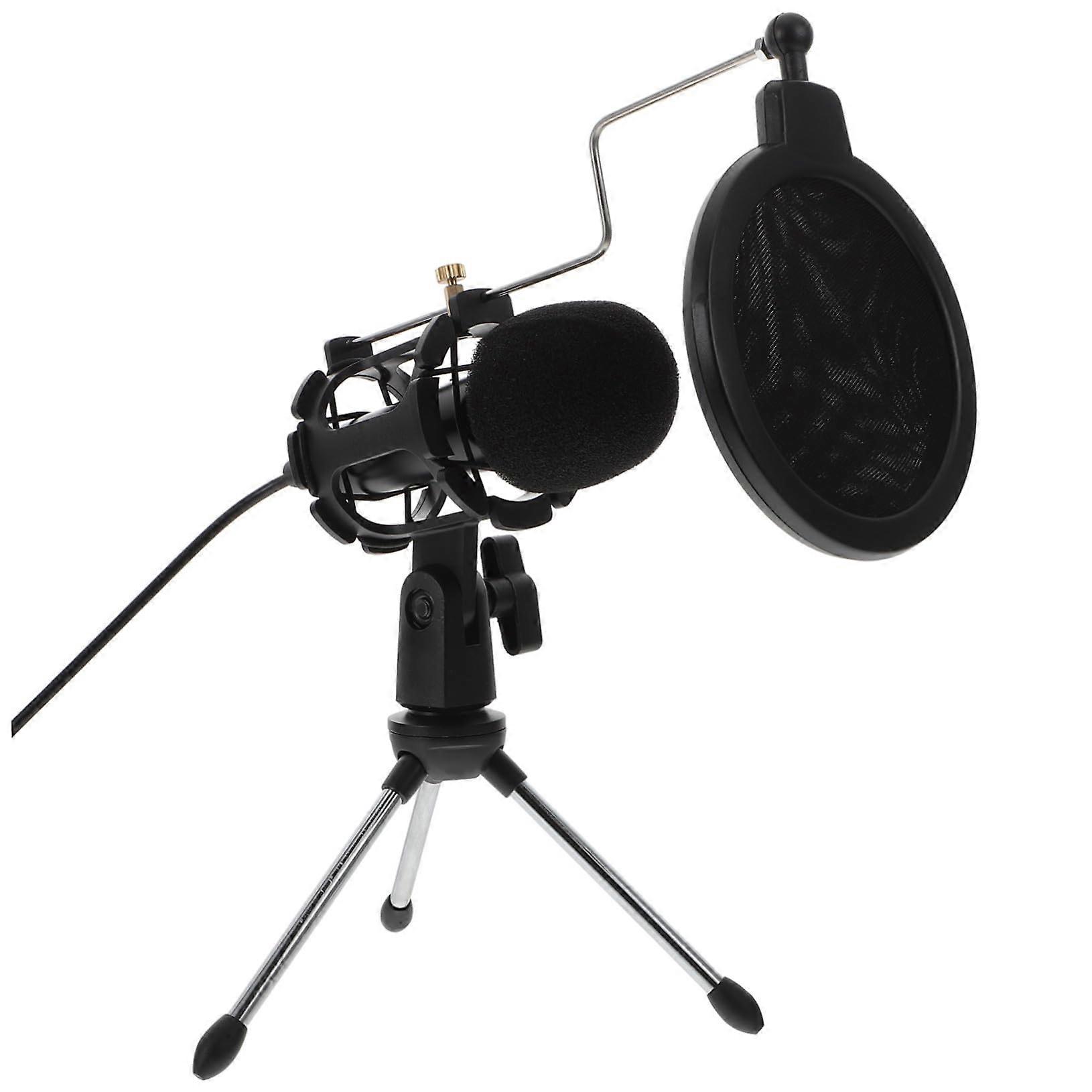 Condenser Microphone for Desktop and Laptop PC and Mac, NoiseReducing Streaming and Podcast Mic, Clear Sound for Chat