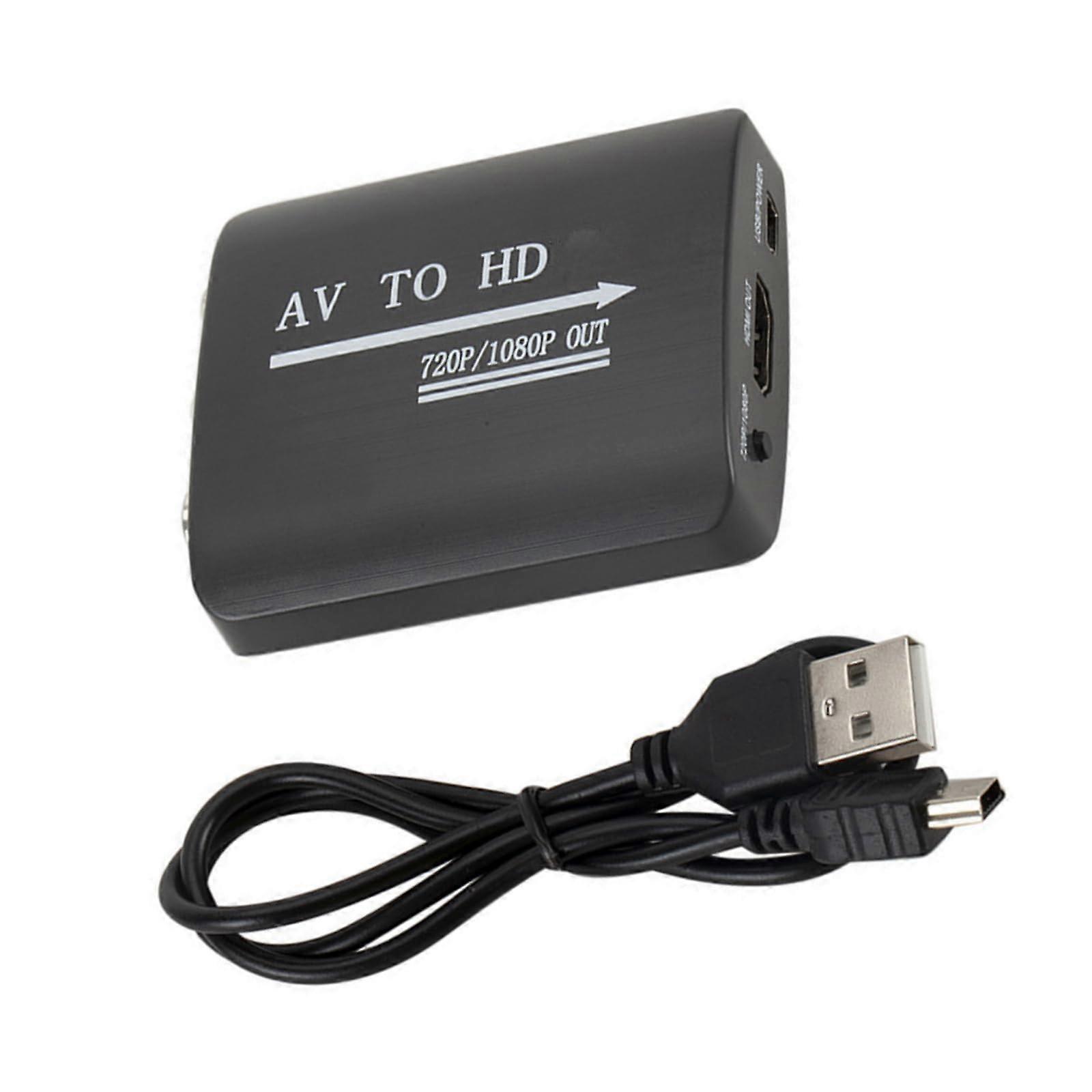 HDTV Adapter 1080P to CVBS Video Converter for Laptop and Computer, Single Direction Compatibility, High-Quality Output