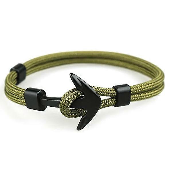 SAILOR ANCHOR BRACELET Various Colors Green