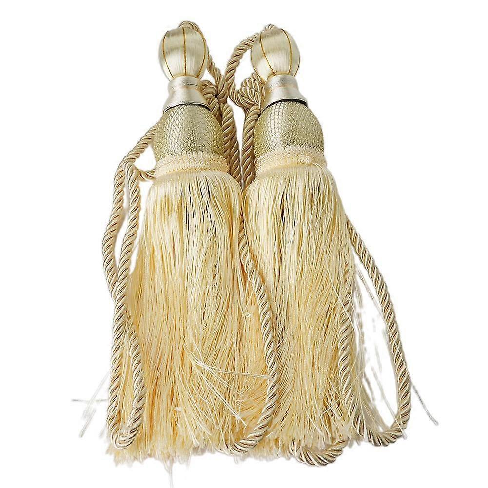 Pair Curtain Ropes 2pcs Large Tie Backs Tassel Tieback