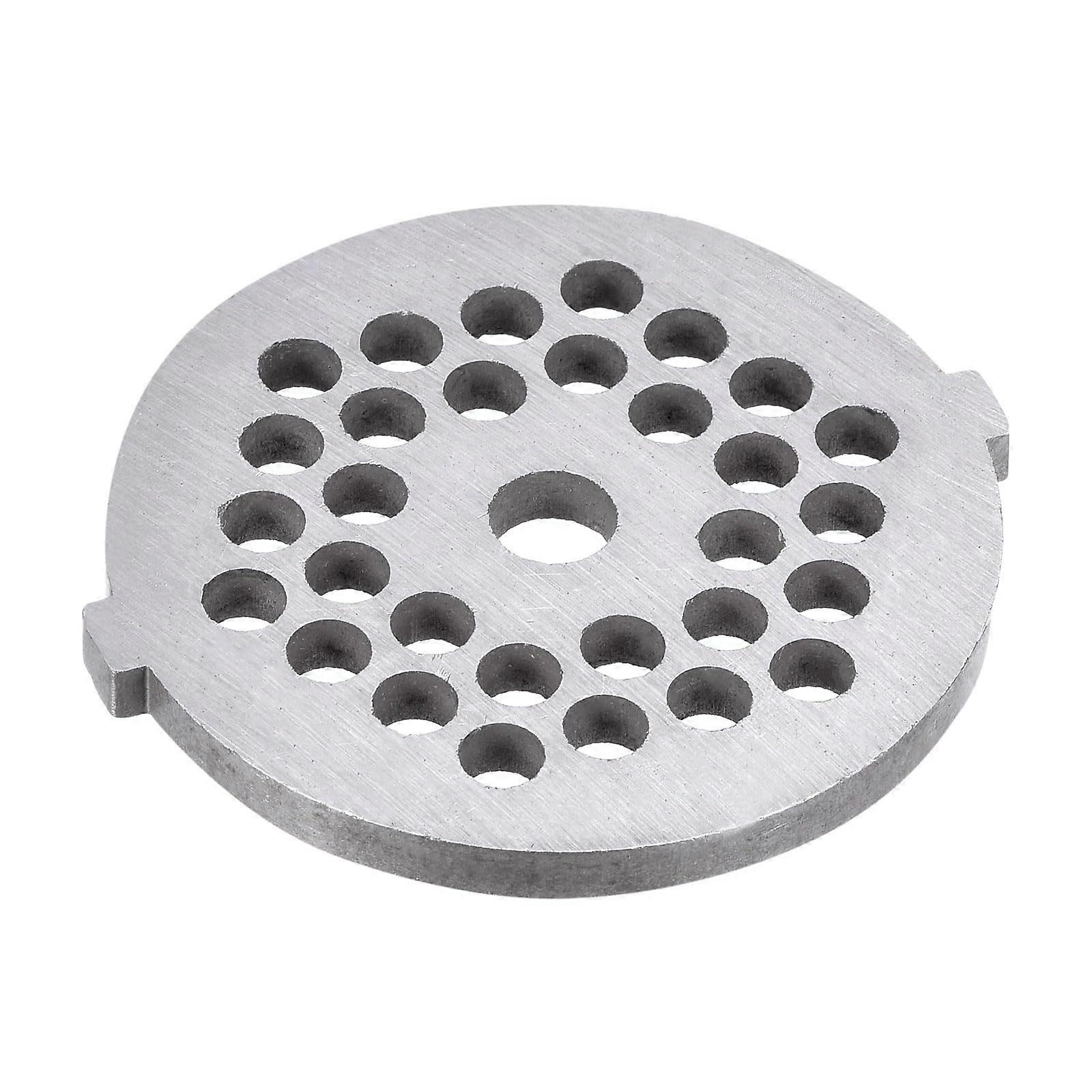 Stainless Steel Meat Grinder Plate 5mm 54mm #5 Replacement Rust Resistant Consistent Texture