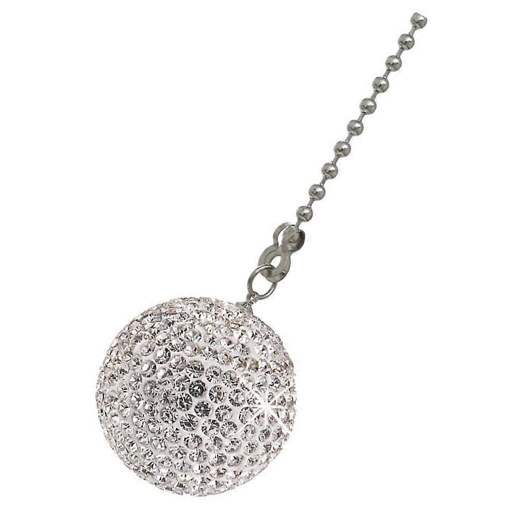 Rhinestone Pull Chain for Ceiling Fan with Stainless Steel 1Set