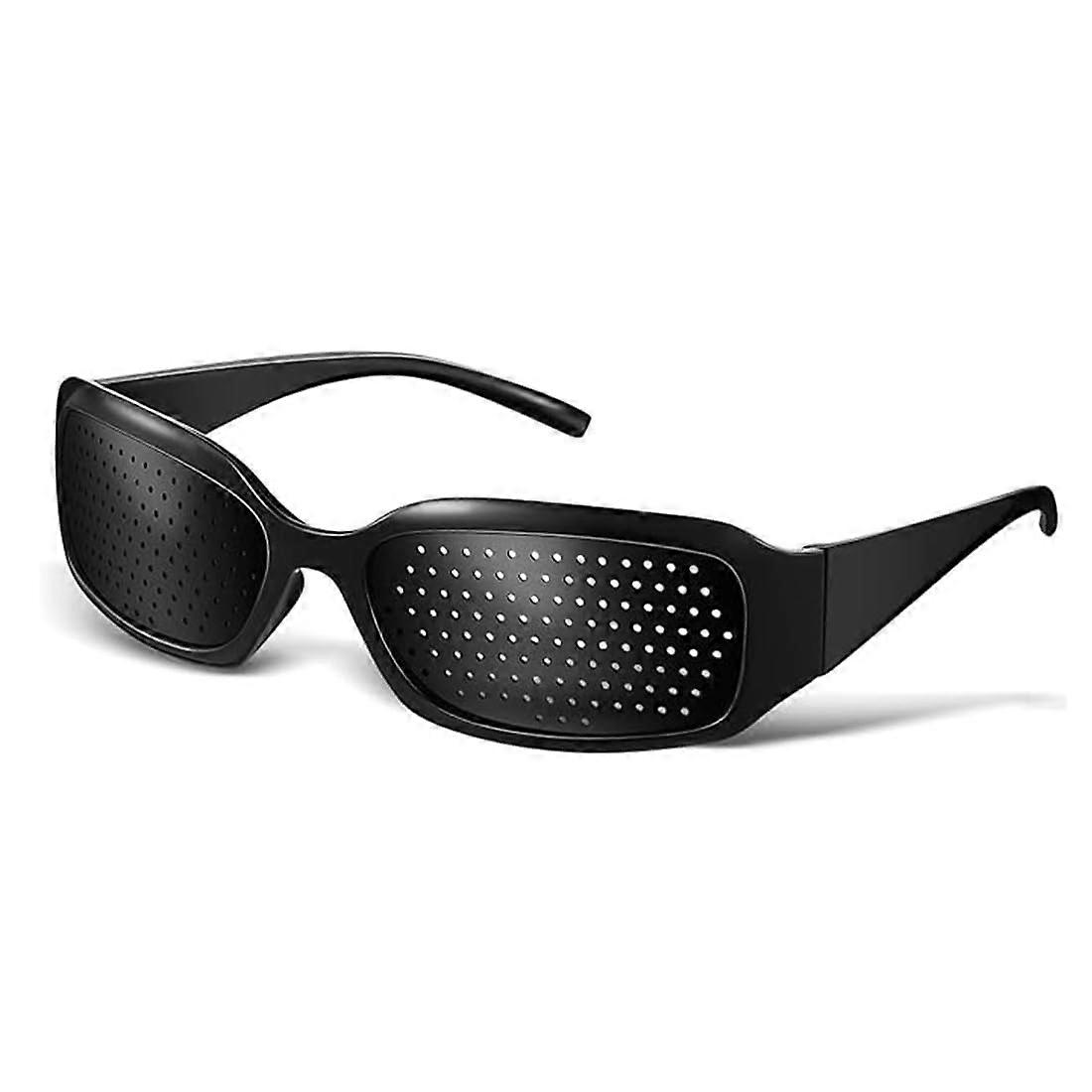 Pinhole Glasses for Vision Training and Eye Exercise with Foldable Ergonomic Design