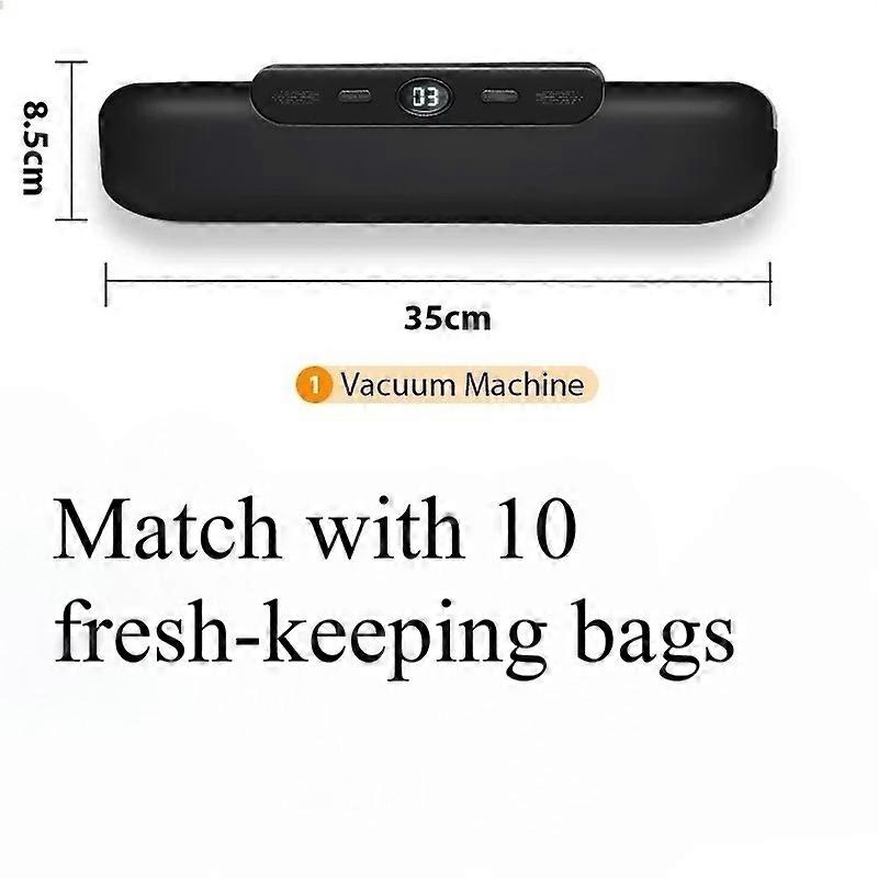 Food preservation and sealing machine, kitchen automatic mini vacuum sealer, automatic small packaging machine.