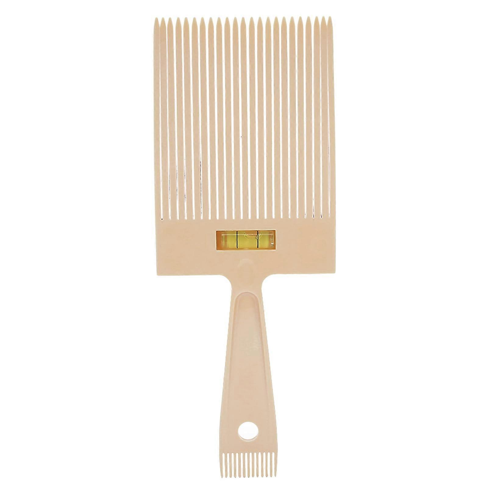 Flat  Hair Comb with Ergonomic Grip and Precision Cutting Guide for Professional Barber Styling