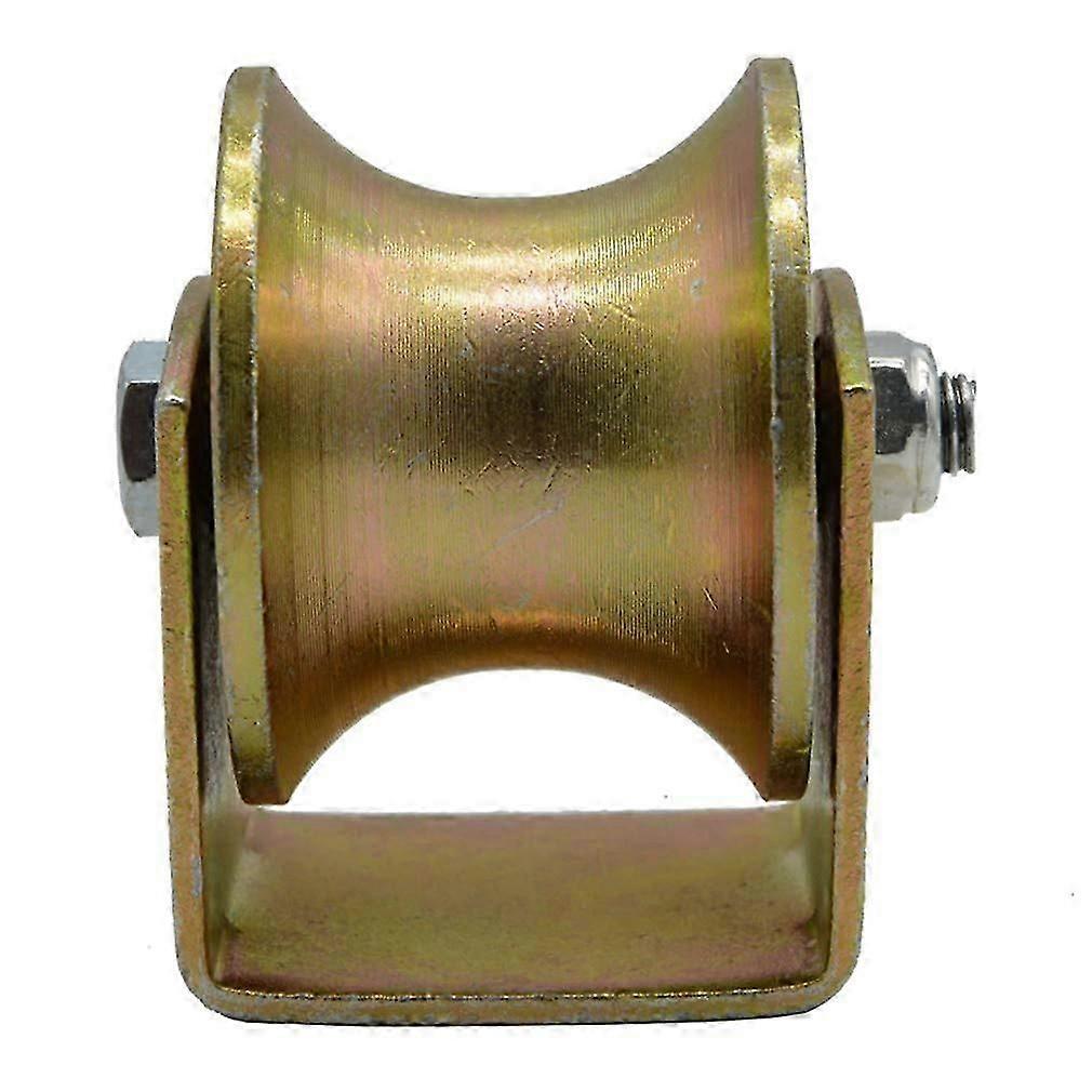 Sliding gate roller with bracket, highperformance rollers for barn doors, steel No.45