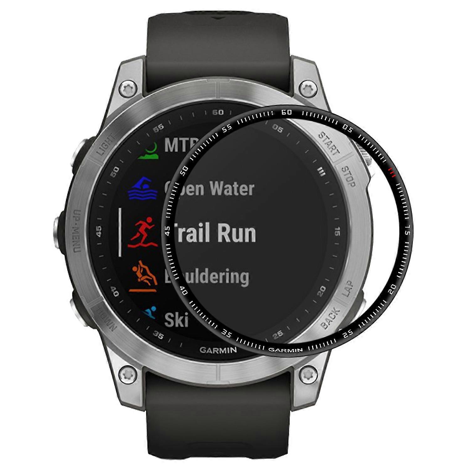 ENKAY HAT PRINCE Screen Protector for Garmin Fenix 7S, Full Coverage Scratch-Resistant 3D Curved Sof