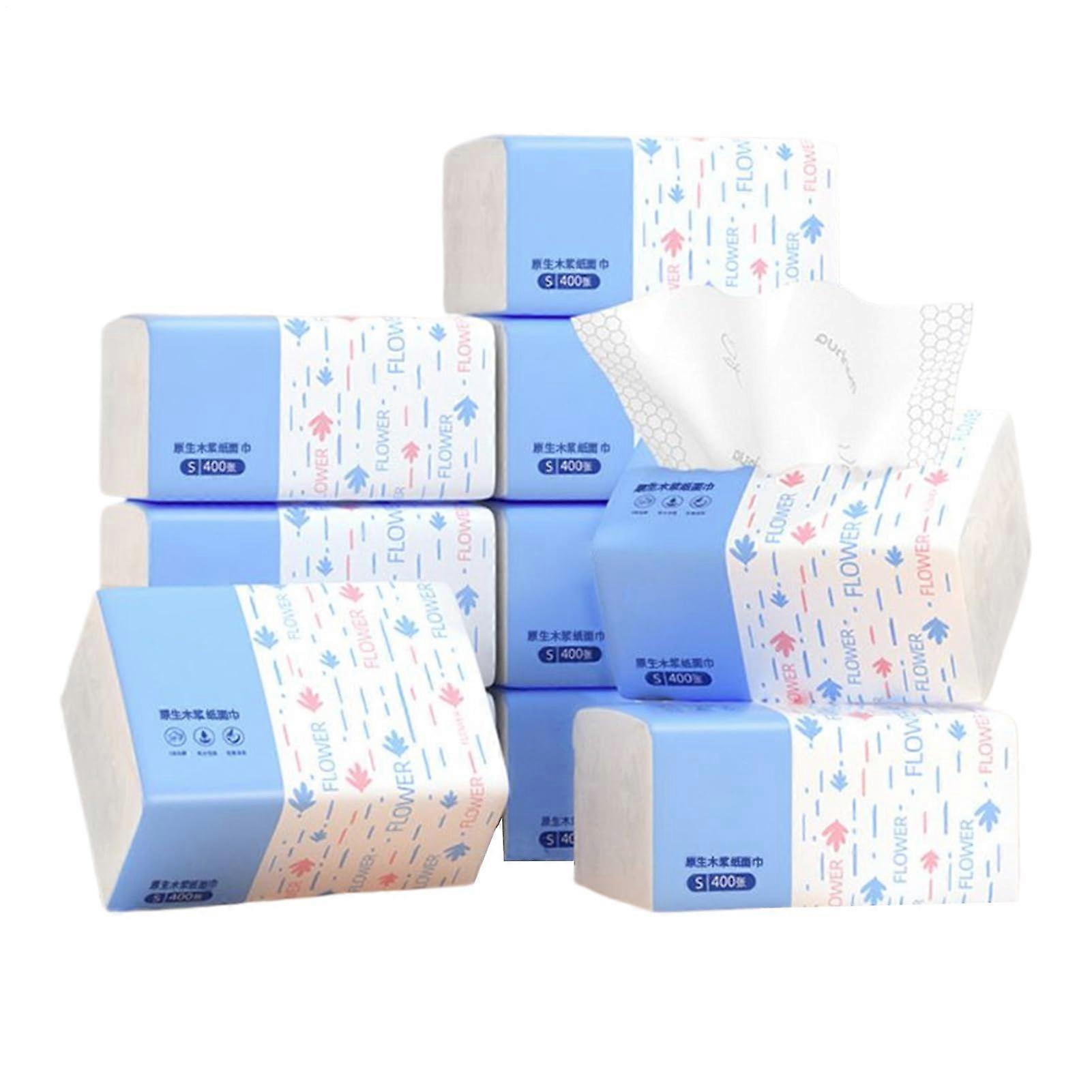 Facial Tissue Thickened TearResistant Soft Cotton for Home Office Kitchen Bathroom