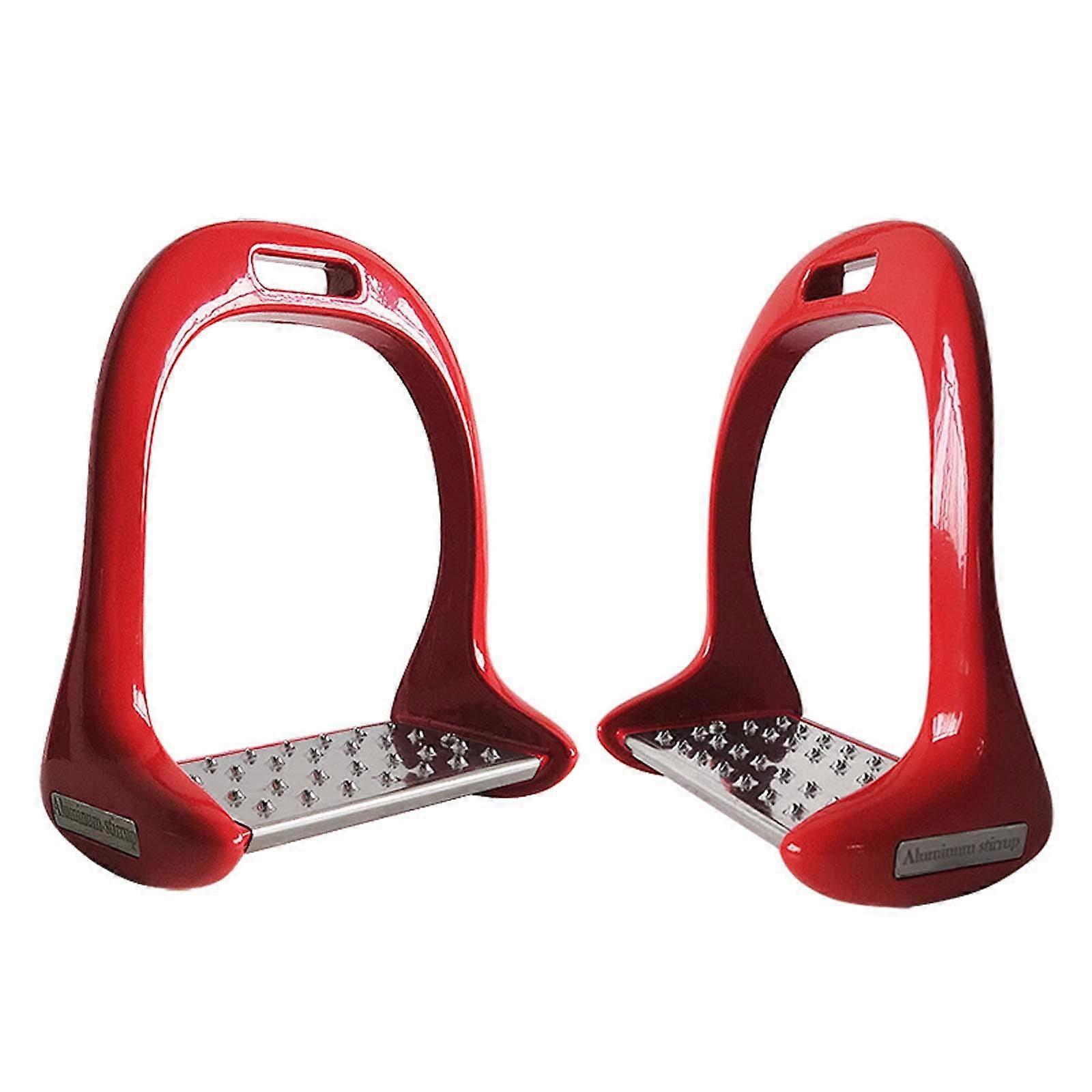 Thickened AntiSlip Horse Saddle Pad, Durable WearResistant Equestrian Riding Accessory Red