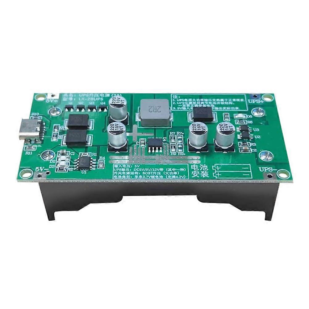 UPS Power Supply Module 5V 3A Battery Backup Board with Automatic Switching for Raspberry Pi
