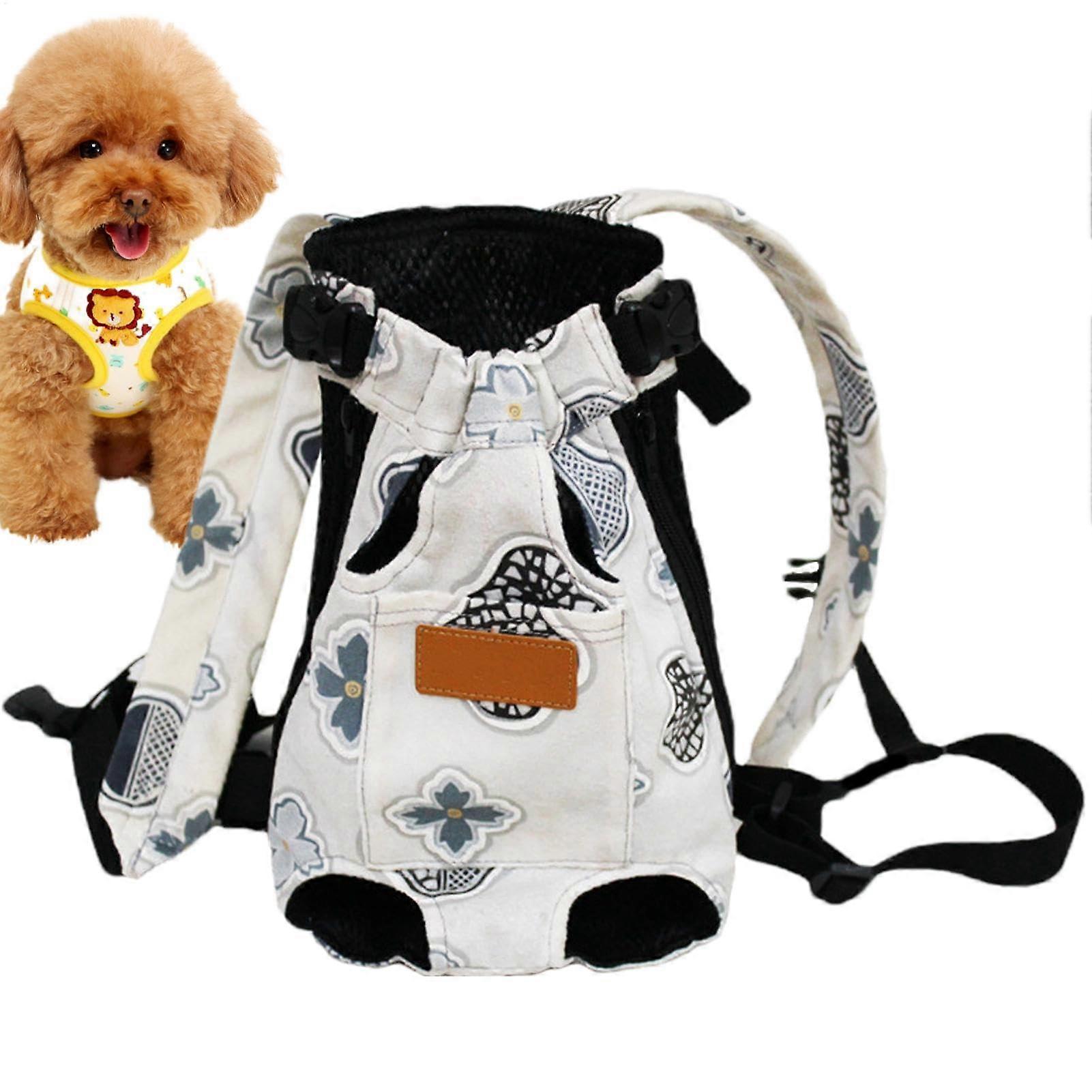 Pet Carrier Backpack with Breathable Mesh, Comfortable Straps, Secure Design for Travel, MultiColour