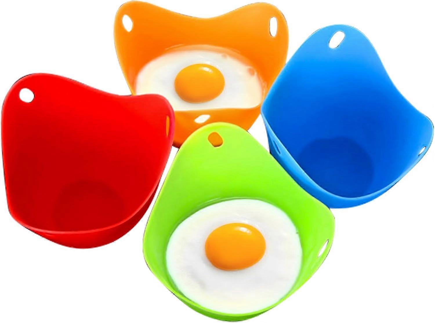 4-piece egg cooker set, silicone egg cooker