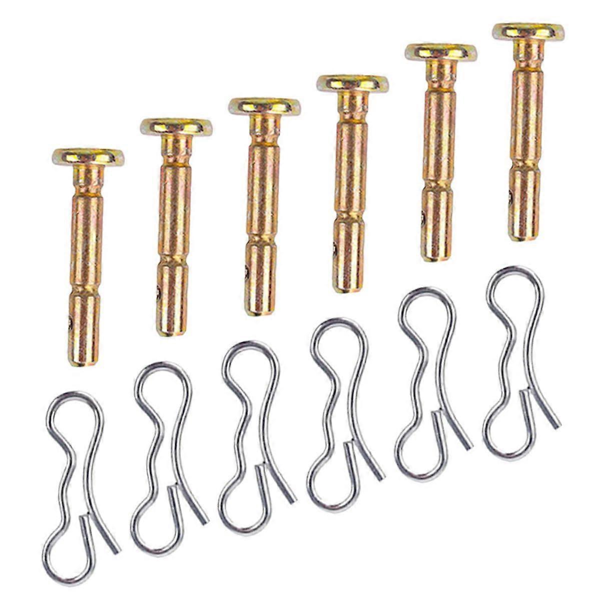 6 Sets Snow Blower Shear Pins Replacement Kit, Durable Winter Resistance and Easy Installation