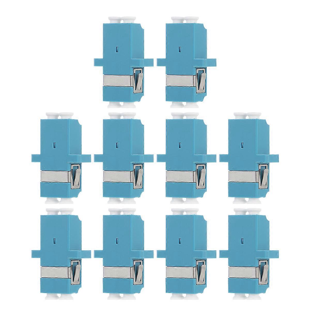 Plastic Fiber Optic Adapter Single Mode Optical Coupler for Connecting 20Pcs