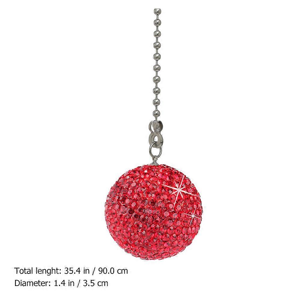 Ceiling Fan Pull Chain 1Set Decorative Beaded Ball Fan Pull Chain