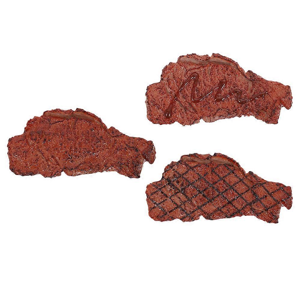 Fake Steak Model Kitchen Decor for Home Use 15Pcs Collection