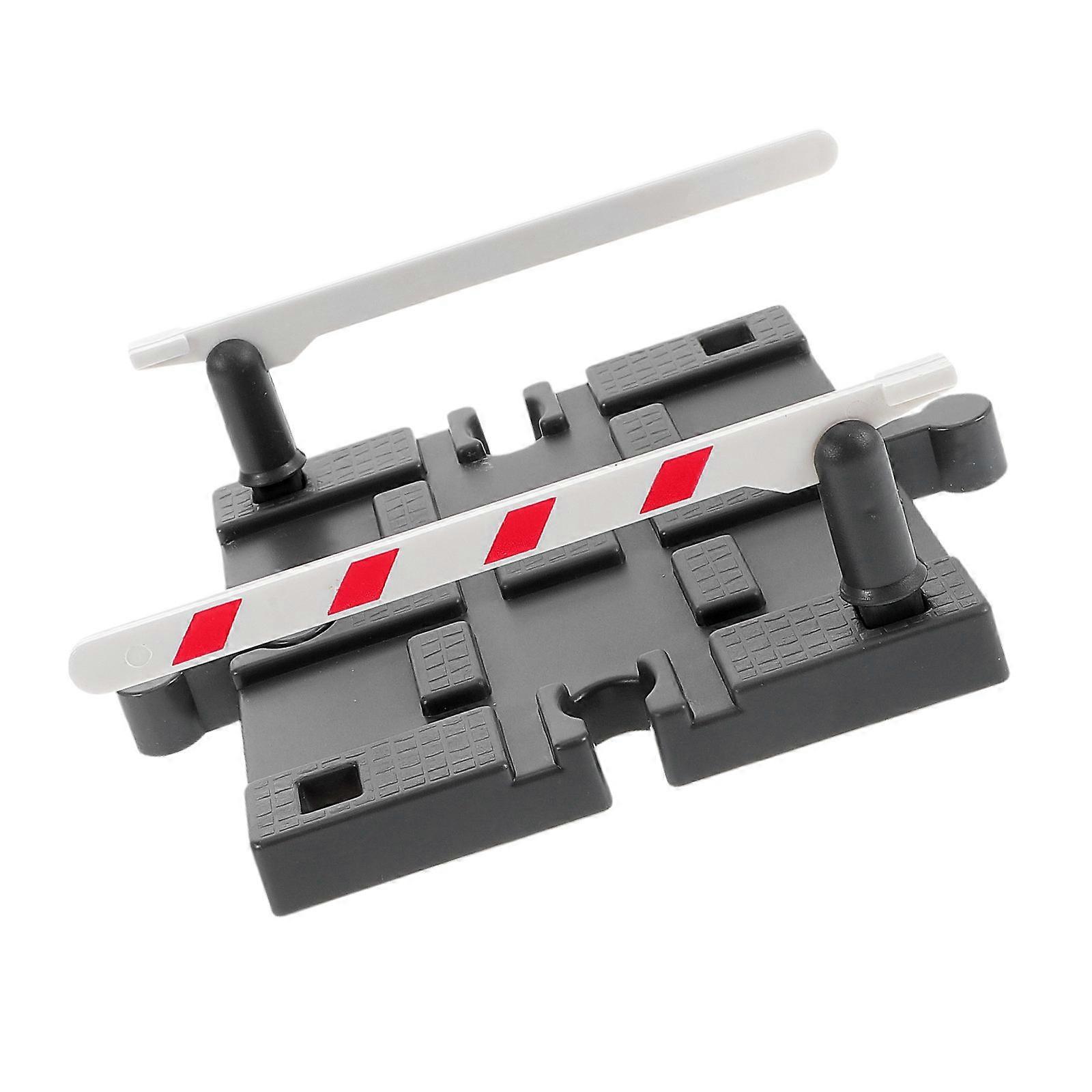 Train Track Prop for Simulation Barricade Plastic Toy Accessory
