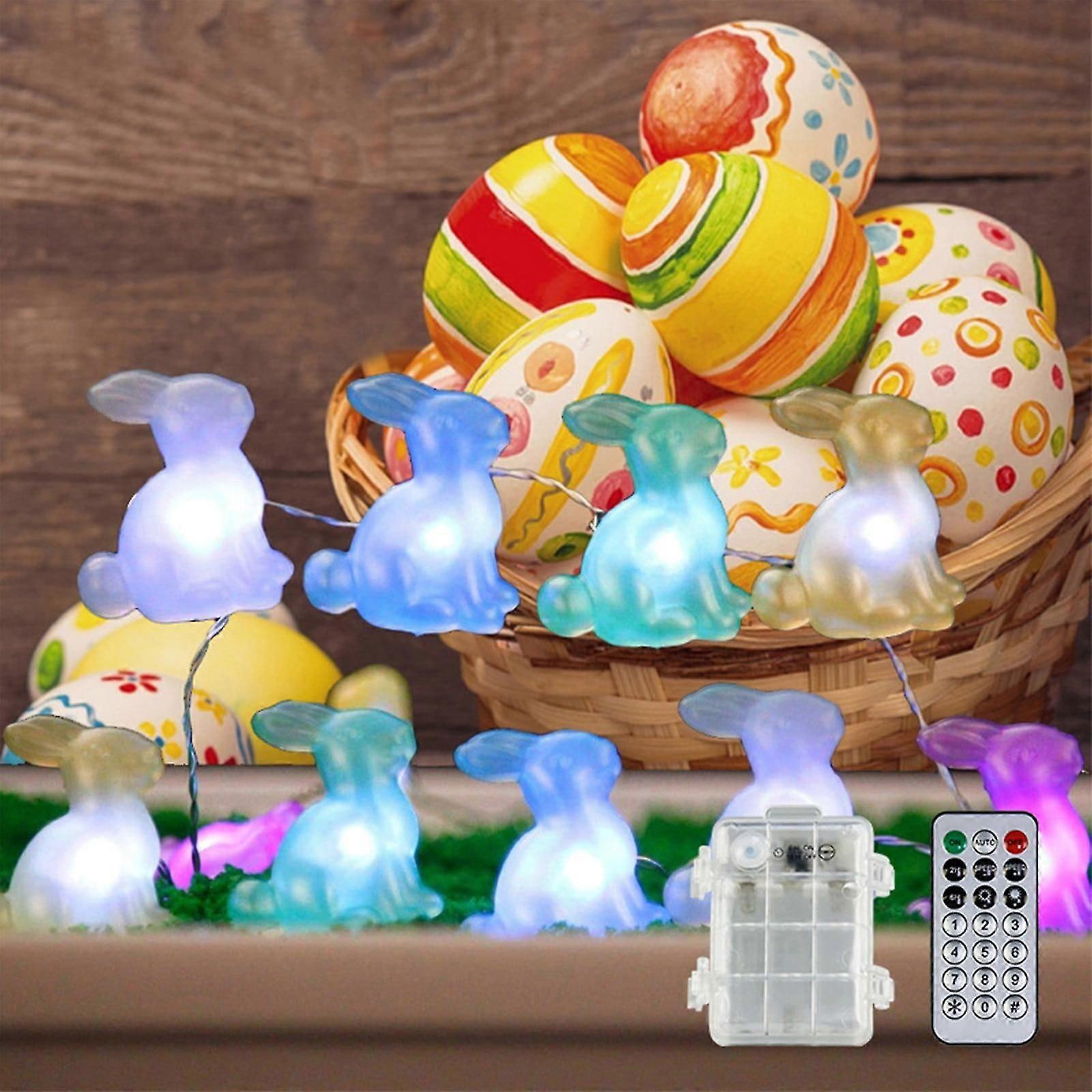 Easter Decoration, 3M 30LED Egg String Lights, Pastel Easter Egg Lights, Easter Decorations Indoors