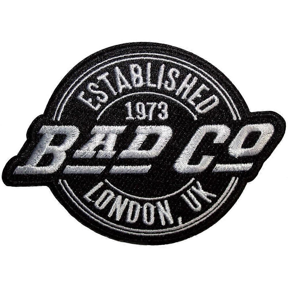 Bad Company Est 1973 Circle Logo Woven Patch