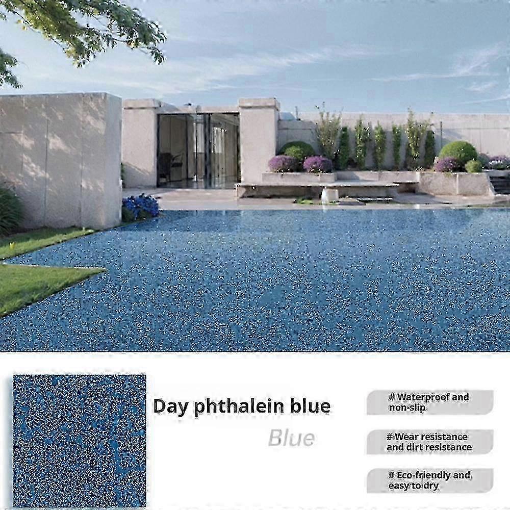 High-Gloss Marble Effect Self-leveling Floor Coating Garage Waterproof Paint