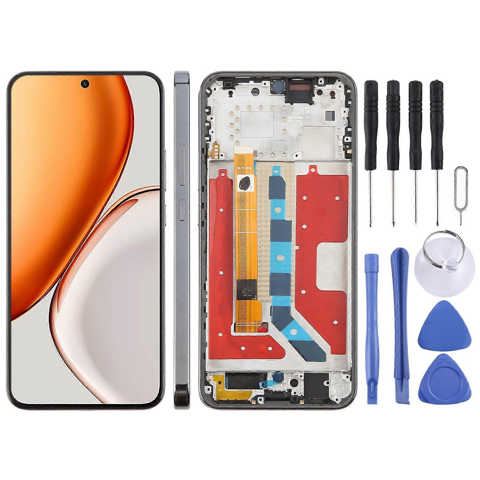 For Honor X9d COMPATIBLE LCD Screen Digitizer Full Assembly with Frame