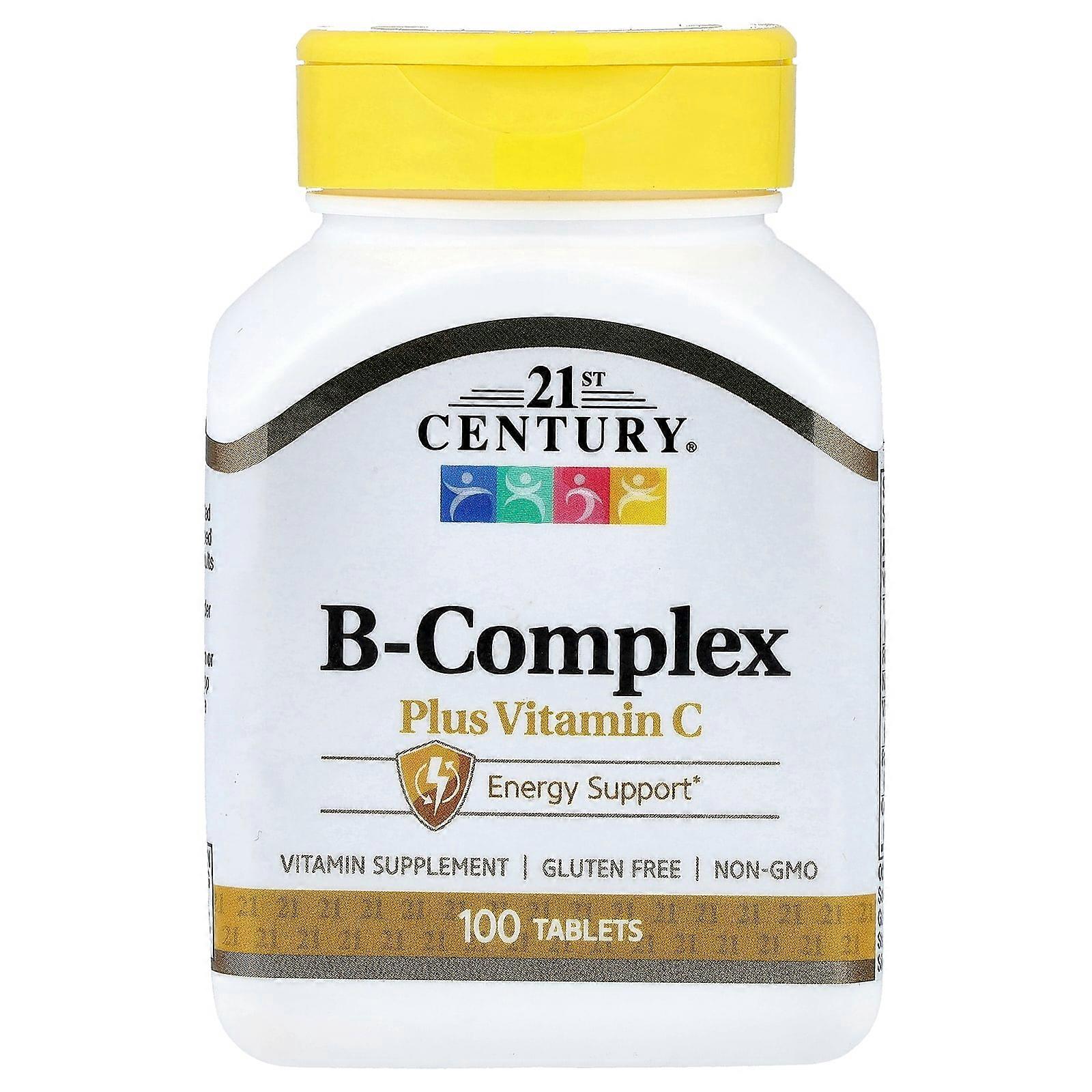 21st Century, B Complex Plus Vitamin C, 100 Tablets