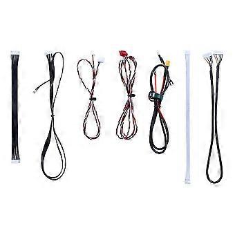 7-in-1 Cable Kit for Bambu Lab 3D Printer Cable Pack Suitable for Bambu Lab H2D/H2C/H2S 3D Printer Accessories