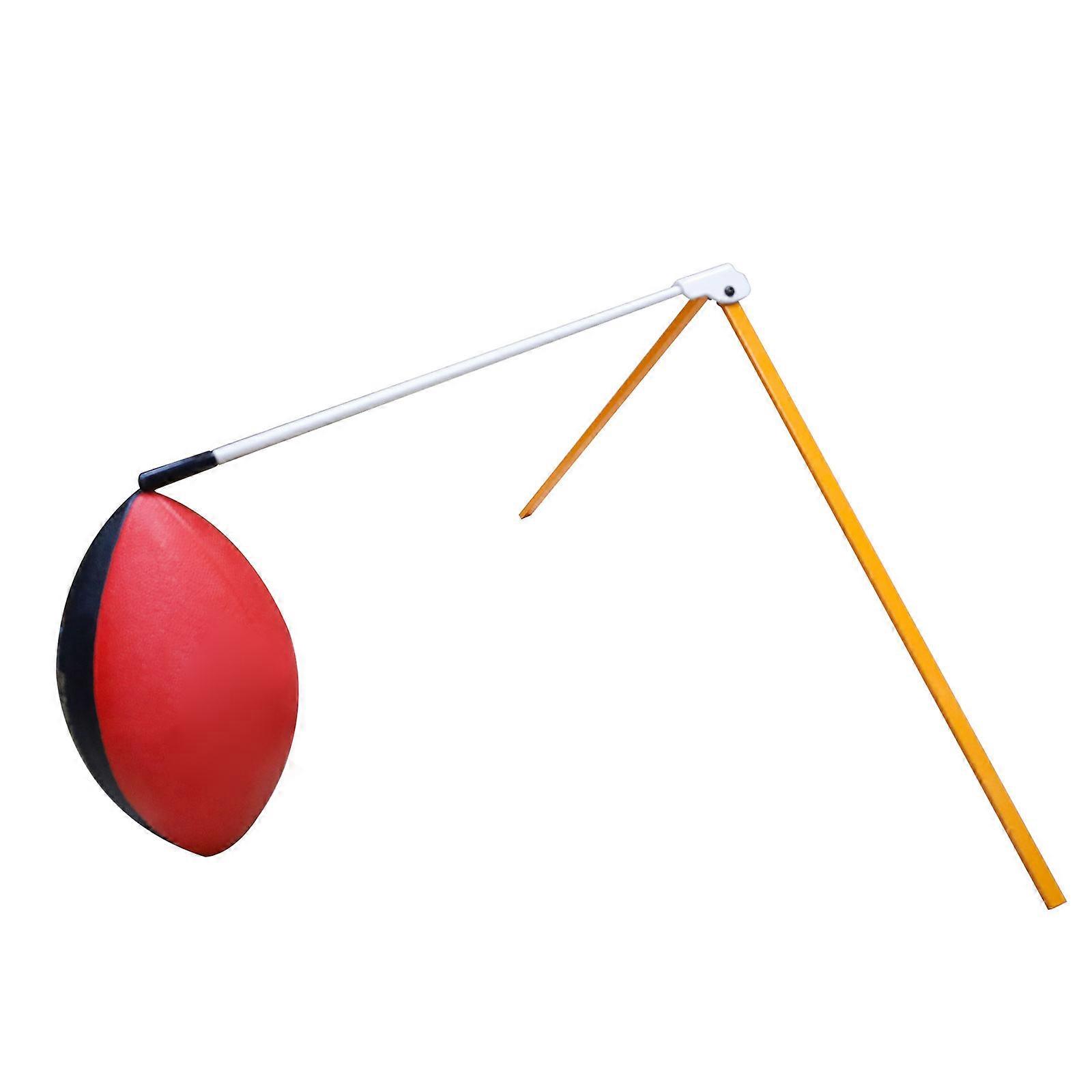 Basic Football Preparation Stand constructed With Proper Position Stability For Consistent Strikes  Yellow