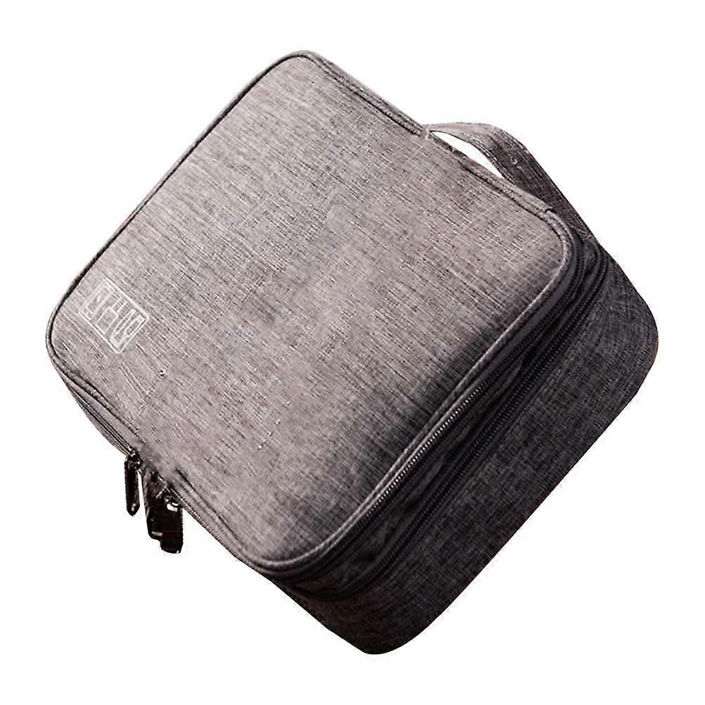 Digital Accessory Bag for Data Cable Storage with Wear-Resistant Material
