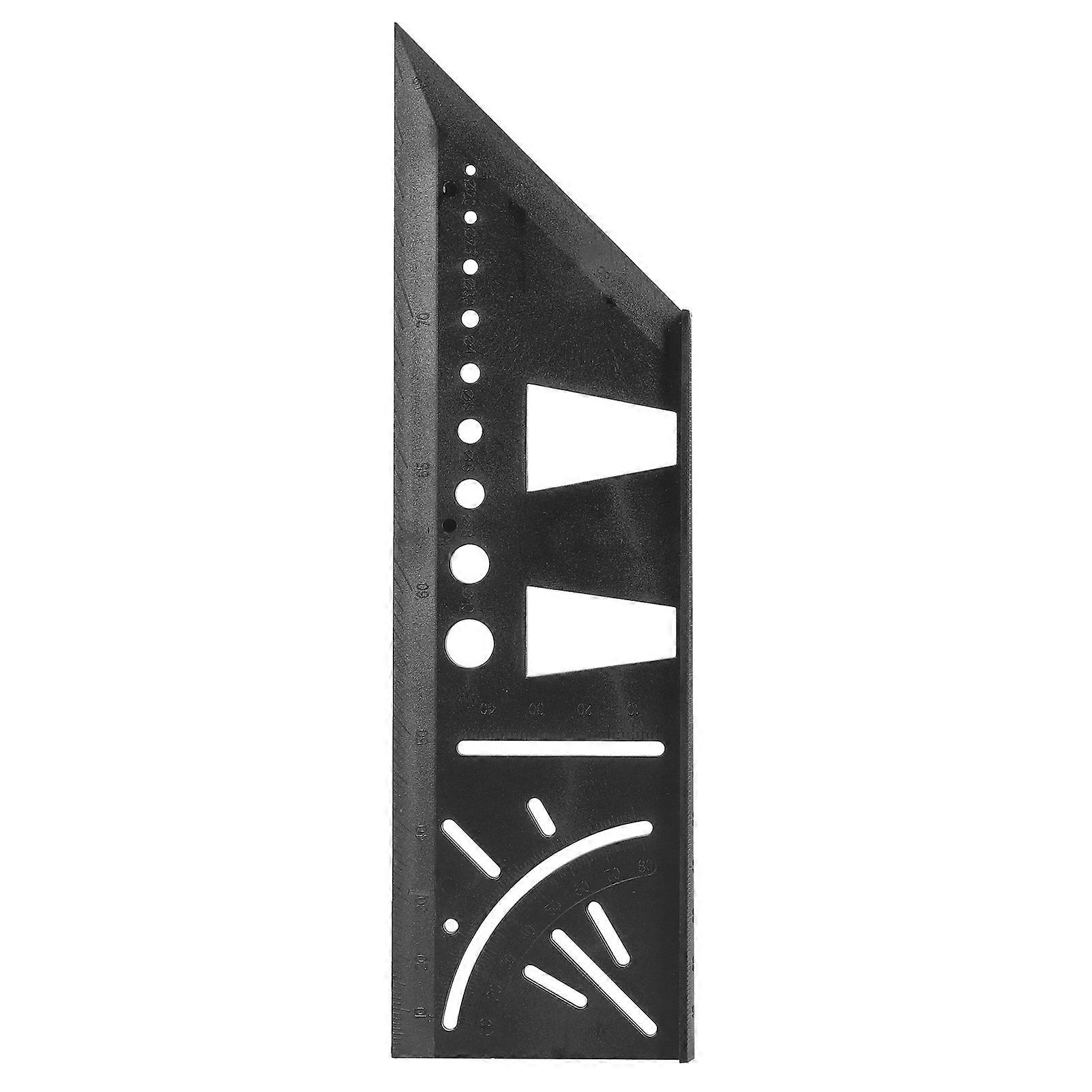 2PCS Multifunctional Angle Square Positioner 3D Woodworking Ruler Carpenter Scribing Tool