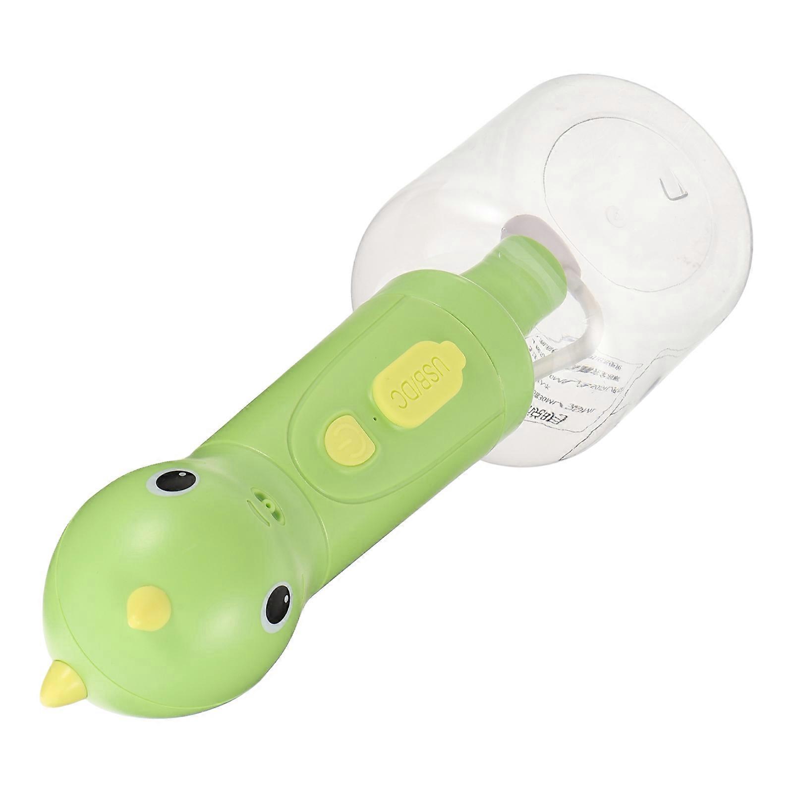 Green Plastic Foaming Bubble Machine for Pet Bathing Shampoo Dispenser