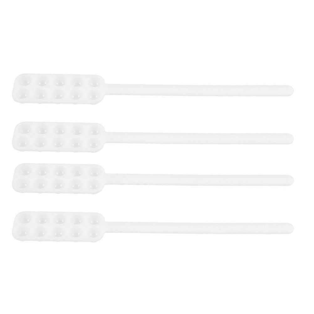 Pill Measuring Spoon ABS Material for Medication Counting 4Pcs Mini Scoops