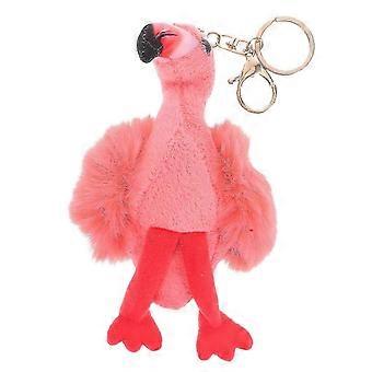 2026  Flamingo Plush Keyring Accessory for Decoration Watermelon Red Soft Toy