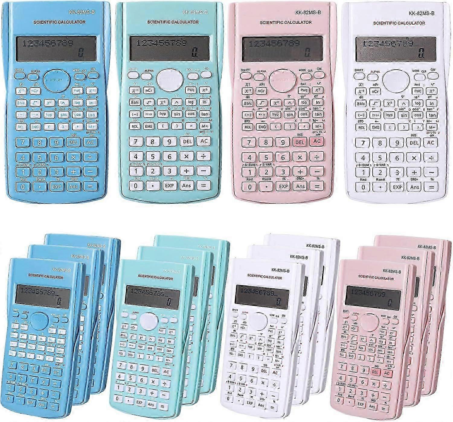16 Pcs 2025 Engineering Calculator with 240 Functions for Students