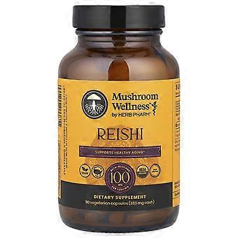 Herb Pharm, Mushroom Wellness™, Reishi, 90 Vegetarian Capsules (333 mg per Capsule)