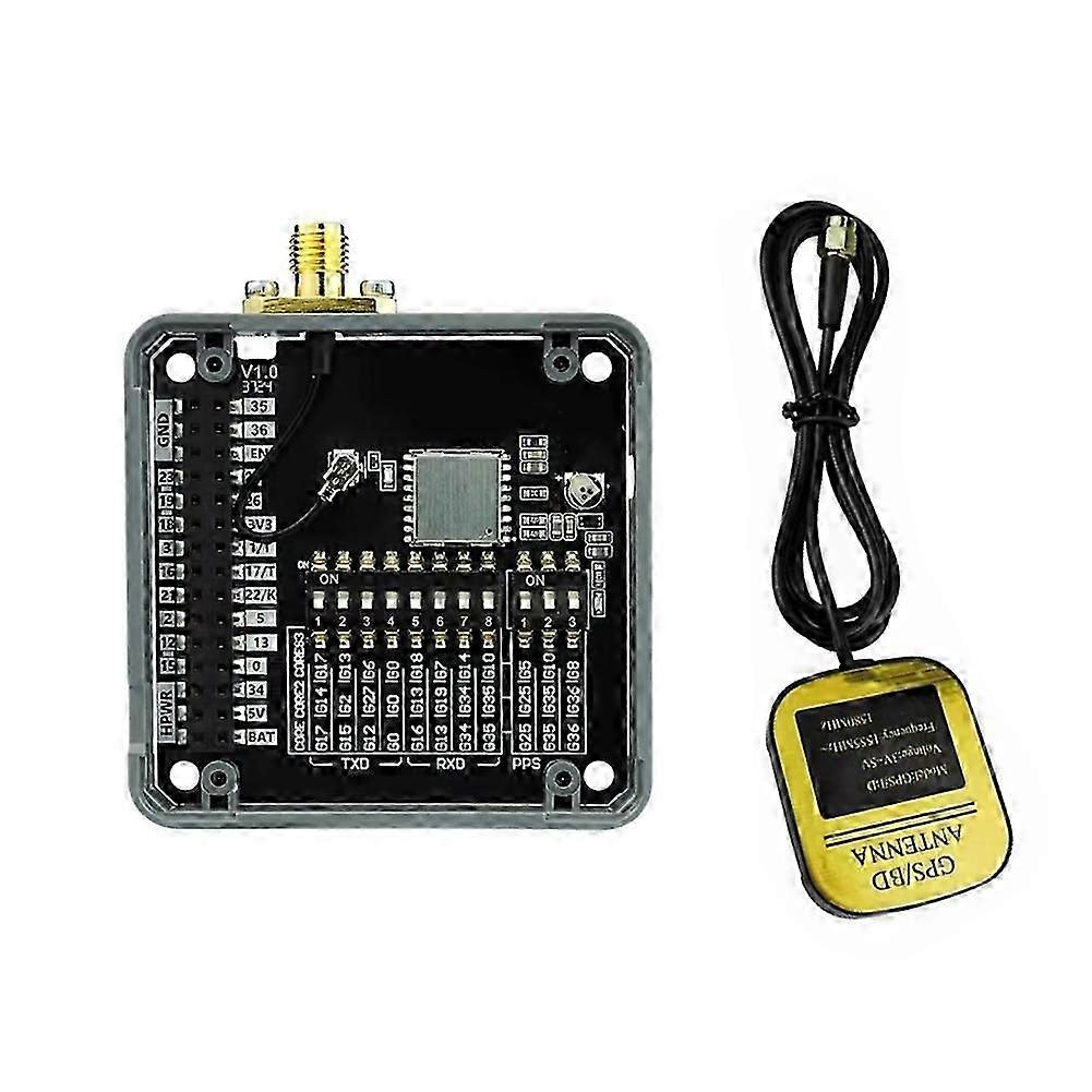 For GPS Module V2.0 with External Antenna AT6668 Multi-System GNSS Receiver for High-Precision Positioning