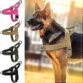 Nylon Pet Walking Harness Vest with Reflective Strip Adjustable Dog Vest Harness
