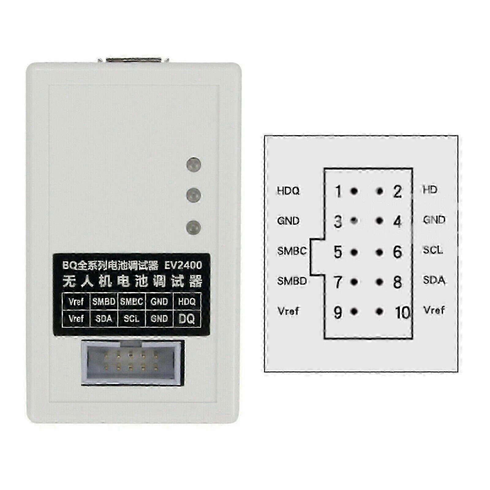 EV2400 Battery Metering Chip Programmer UAV Battery Debugger compatible with EV2300 compatible with TI