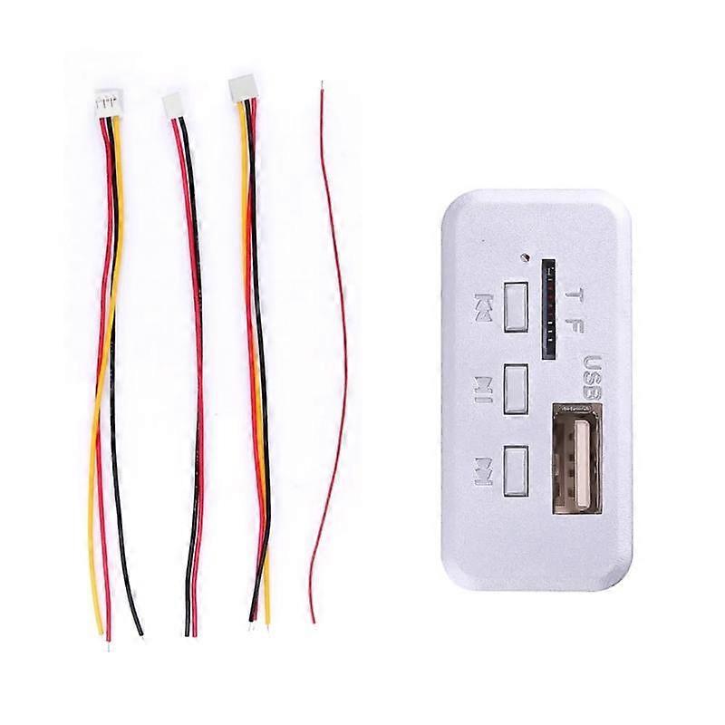 MP3 Decoder Board Wireless USB MP3 Player 2x3W Amplifier DC12V Car Radio Module Support USB Input Module
