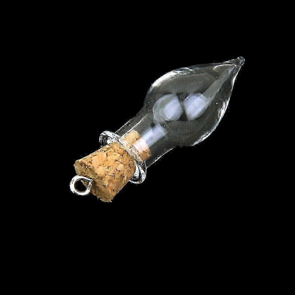 Z6 20x Small Empty Bottles Pendant Vials Containers