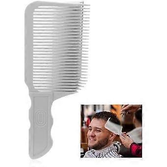 Pentes de Desbotamento 19.7x7.5cm, Pentes de Posicionamento Gradiente de Barbeiro, Borda Plana/Curvada para Mistura de Desbotamento, Pente de Corte de Cabelo Profissional, Cli Resistente ao Calor