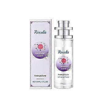 Perfume Roxelis Lavender Pagoda: Suave, Natural, Fresco, Elegante, com Fragrância Duradoura, Portátil e Charmoso para Mulheres.