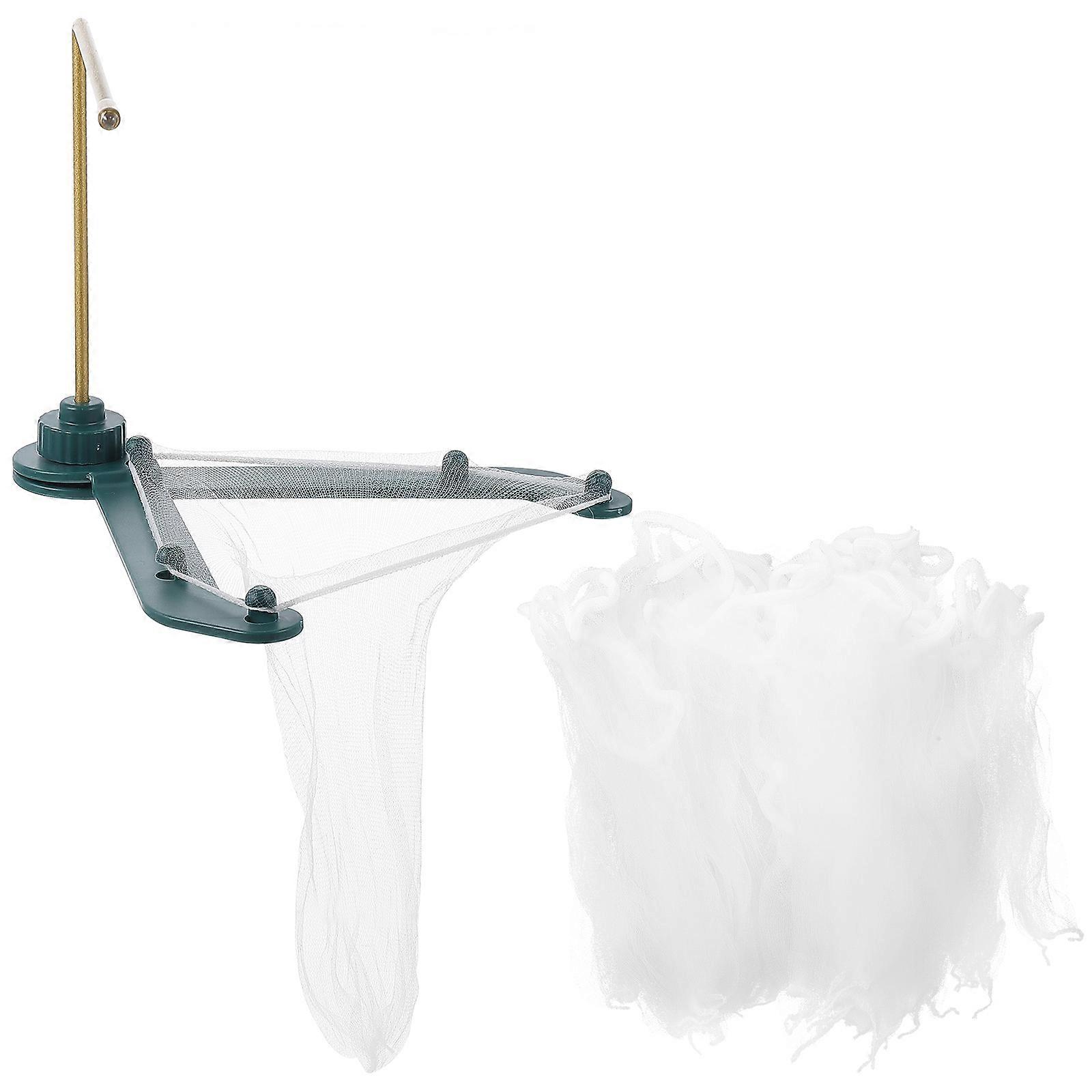 Sink Garbage Storage Net with Tri-Holder 1Set