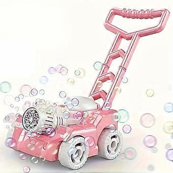 Bubble Lawn Mower Toy, Push Bubble Blower for Kids, Outdoor Gardening Bubble Machine, Gift for Boys and Girls