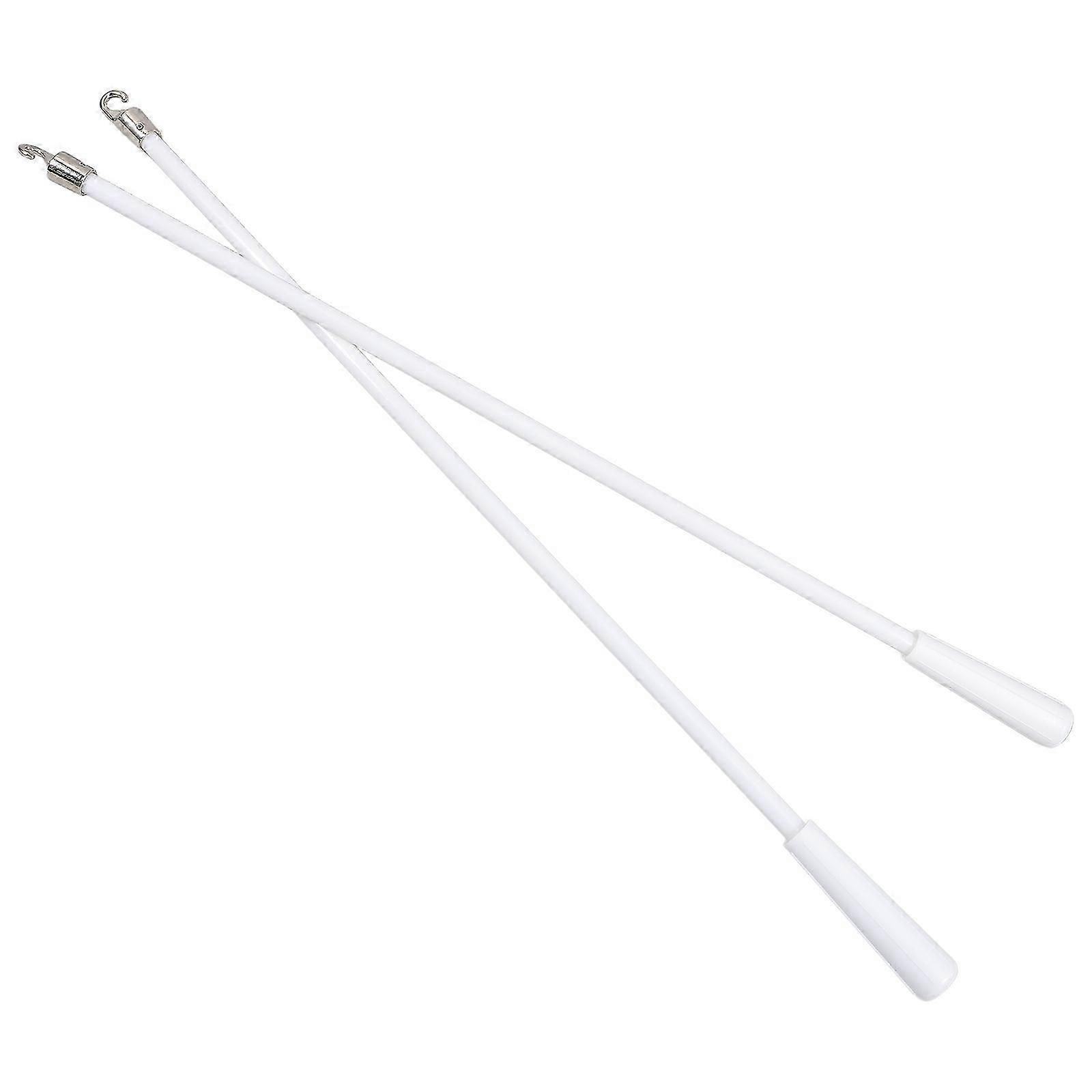 2pcs Shutter Rod Pull Rods Shutter Adjustable Rods Drapery Wand Curtain Pull Rods